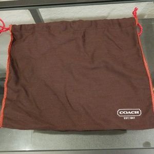 Coach dust bag - small